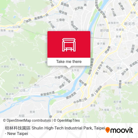樹林科技園區 Shulin High-Tech Industrial Park map