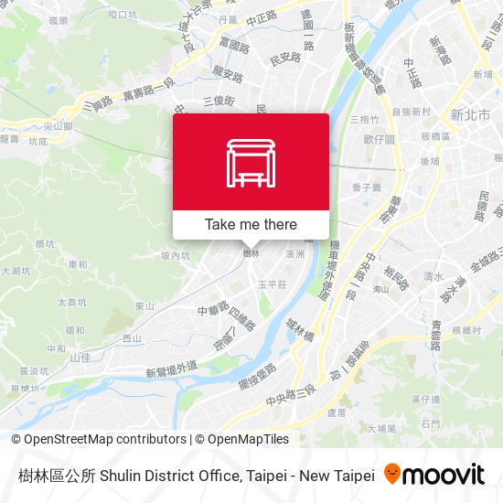 樹林區公所 Shulin District Office map