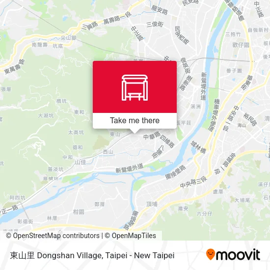 東山里 Dongshan Village map