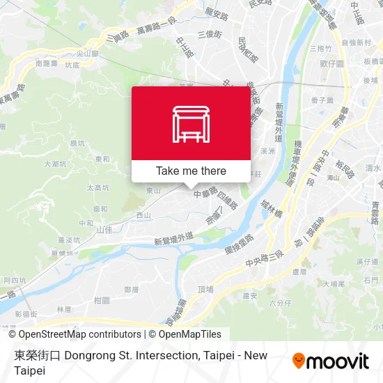 東榮街口 Dongrong St. Intersection地圖