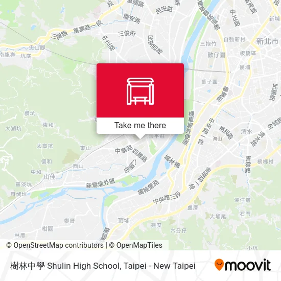 樹林中學 Shulin High School地圖
