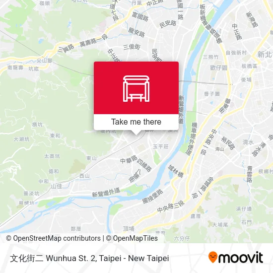文化街二 Wunhua St. 2 map