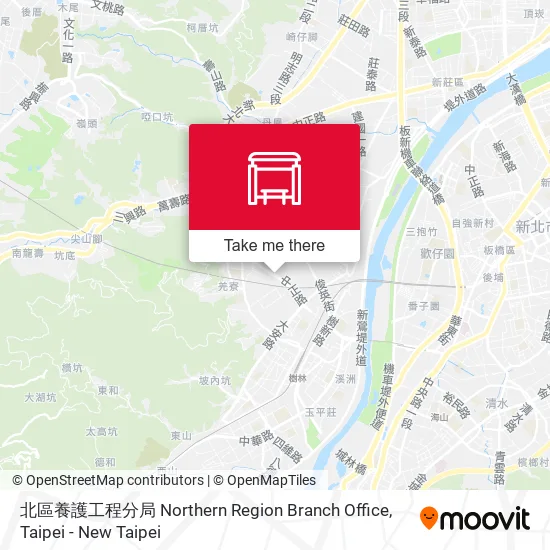 北區養護工程分局 Northern Region Branch Office地圖