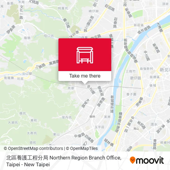 北區養護工程分局 Northern Region Branch Office地圖