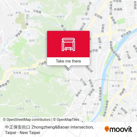 中正保安街口 Zhongzheng&Baoan Intersection地圖