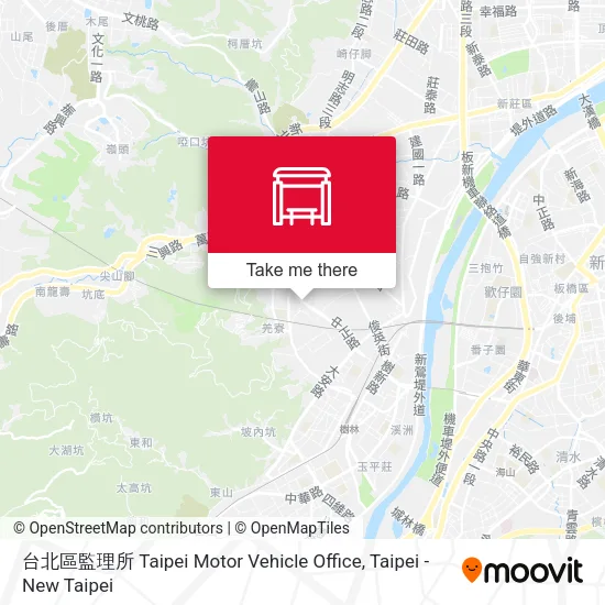台北區監理所 Taipei Motor Vehicle Office地圖