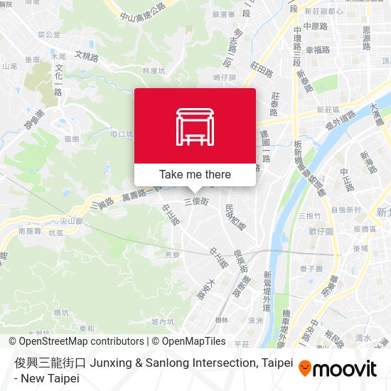 俊興三龍街口 Junxing & Sanlong Intersection map