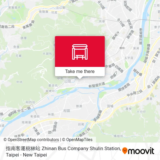 指南客運樹林站 Zhinan Bus Company Shulin Station map