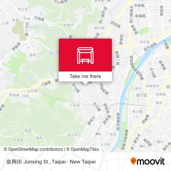 俊興街 Junxing St. map