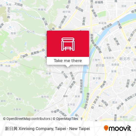 新日興 Xinrixing Company map