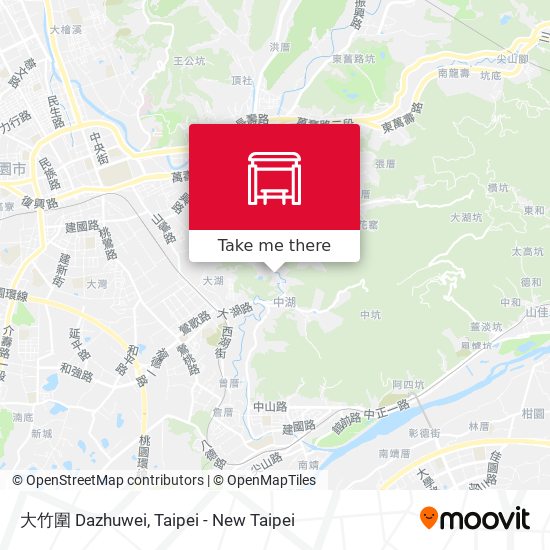 大竹圍 Dazhuwei map