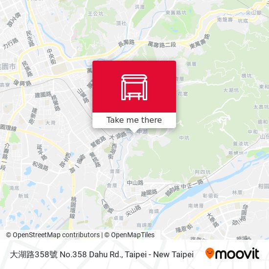 大湖路358號 No.358 Dahu Rd.地圖
