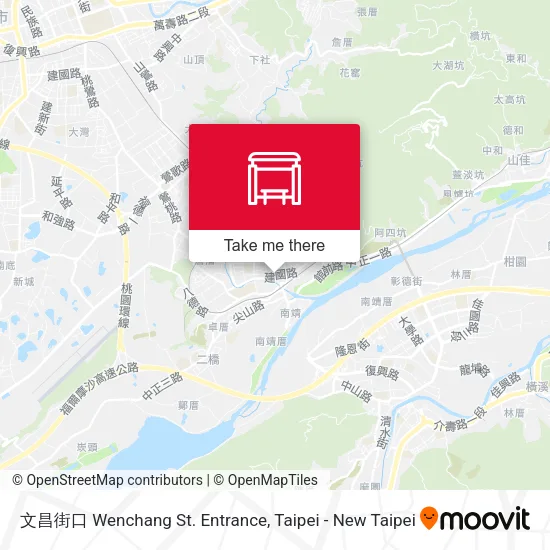 文昌街口 Wenchang St. Entrance地圖