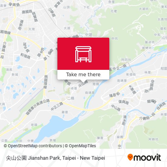 尖山公園 Jianshan Park map