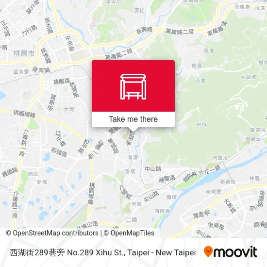 西湖街289巷旁 No.289 Xihu St. map
