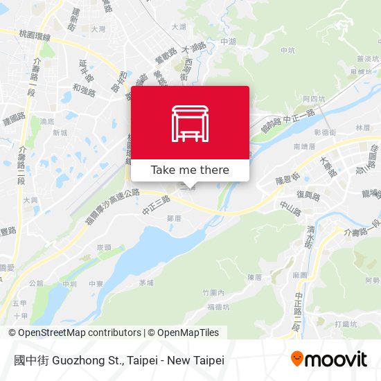 國中街 Guozhong St.地圖