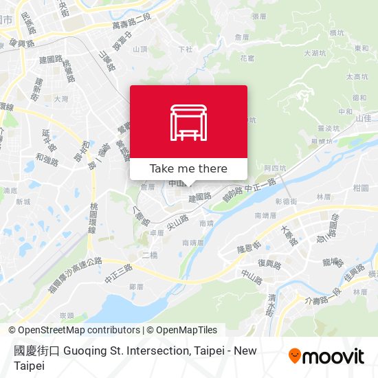 國慶街口 Guoqing St. Intersection地圖