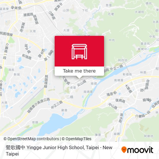 鶯歌國中 Yingge Junior High School map