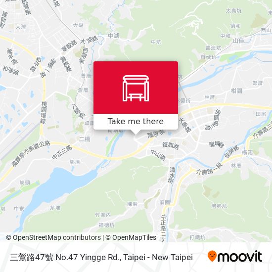 三鶯路47號 No.47 Yingge Rd.地圖