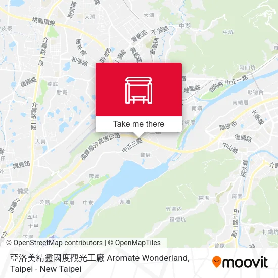亞洛美精靈國度觀光工廠 Aromate Wonderland map
