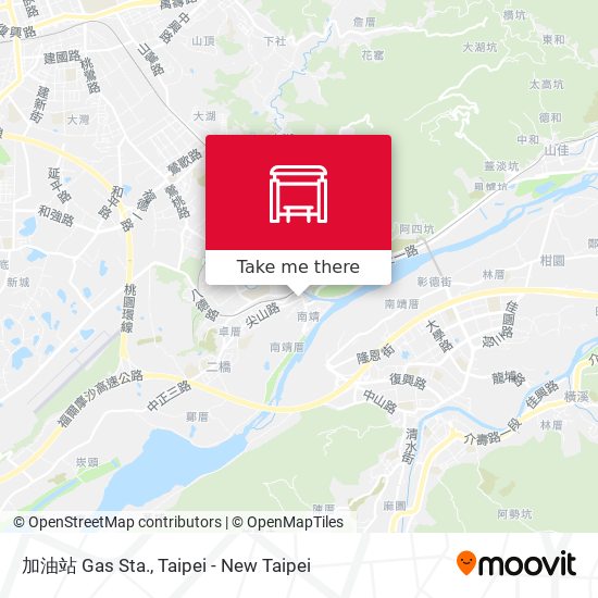 加油站 Gas Sta.地圖