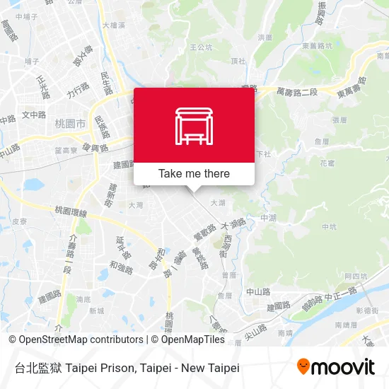台北監獄 Taipei Prison map