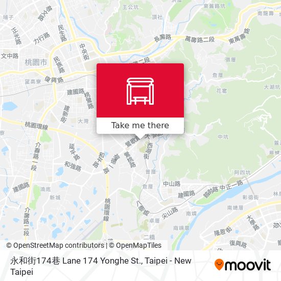 永和街174巷 Lane 174 Yonghe St. map
