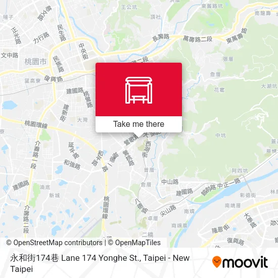 永和街174巷 Lane 174 Yonghe St.地圖