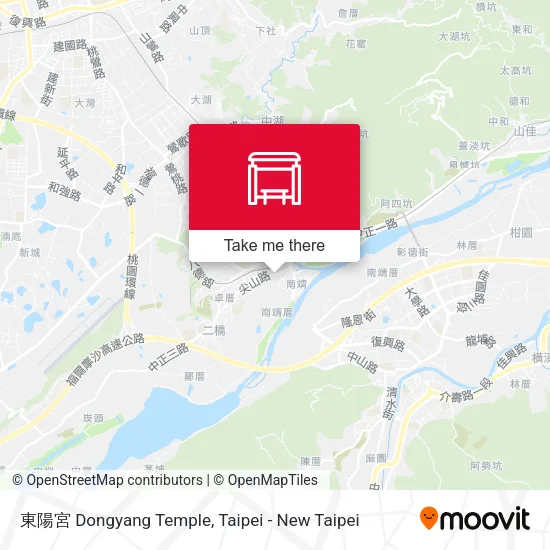 東陽宮 Dongyang Temple map