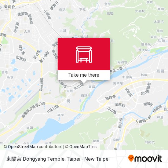 東陽宮 Dongyang Temple地圖