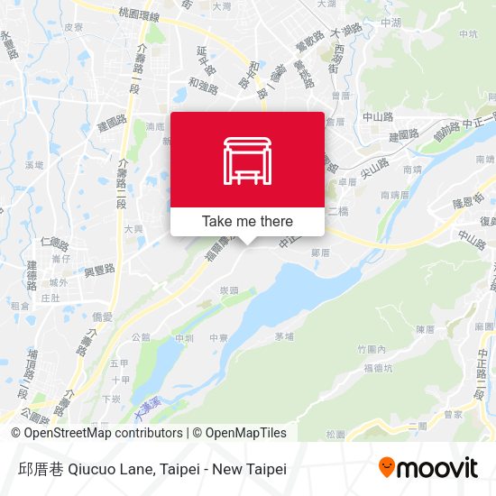 邱厝巷 Qiucuo Lane map