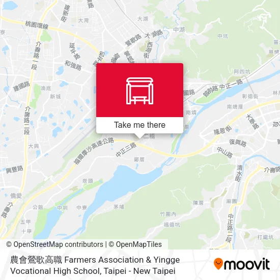 農會鶯歌高職 Farmers Association & Yingge Vocational High School map