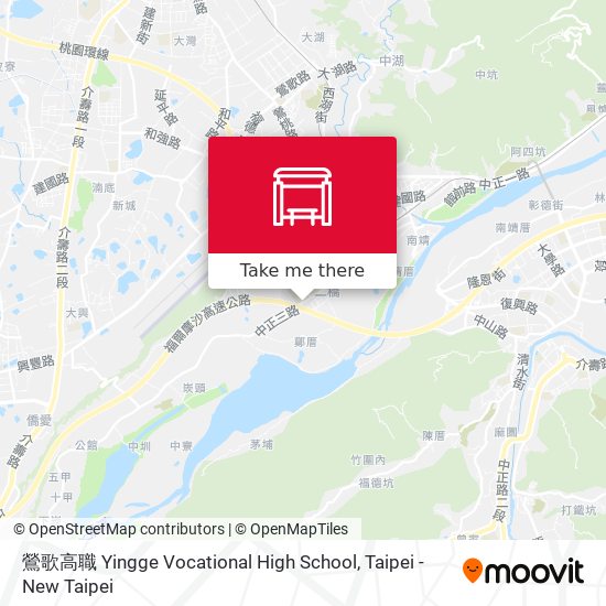 鶯歌高職 Yingge Vocational High School map