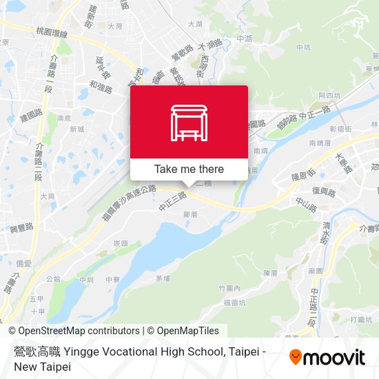 鶯歌高職 Yingge Vocational High School map