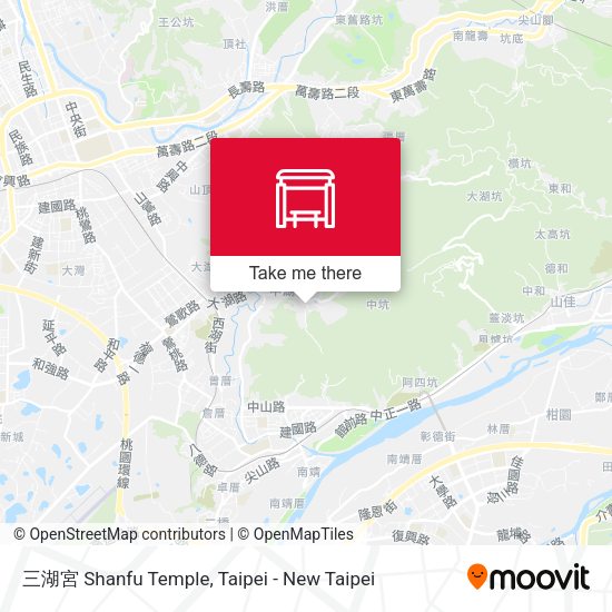 三湖宮 Shanfu Temple地圖