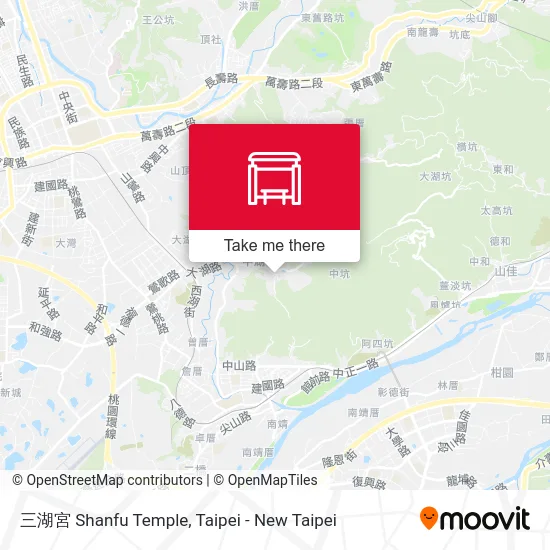 三湖宮 Shanfu Temple map