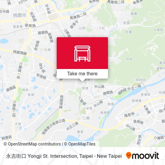 永吉街口 Yongji St. Intersection map