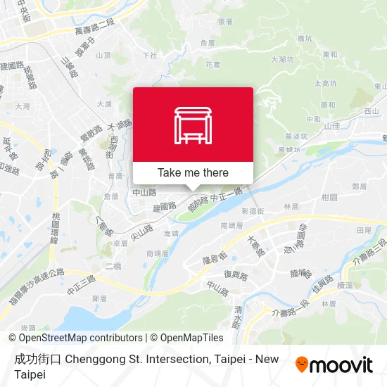 成功街口 Chenggong St. Intersection地圖