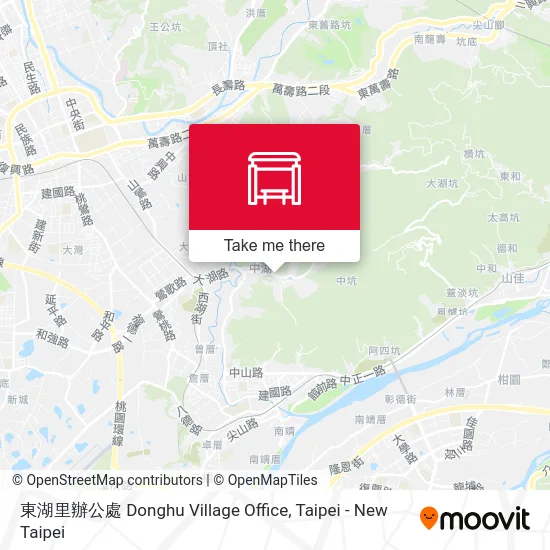 東湖里辦公處 Donghu Village Office map