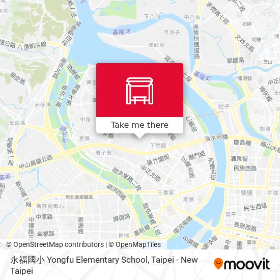永福國小 Yongfu Elementary School地圖