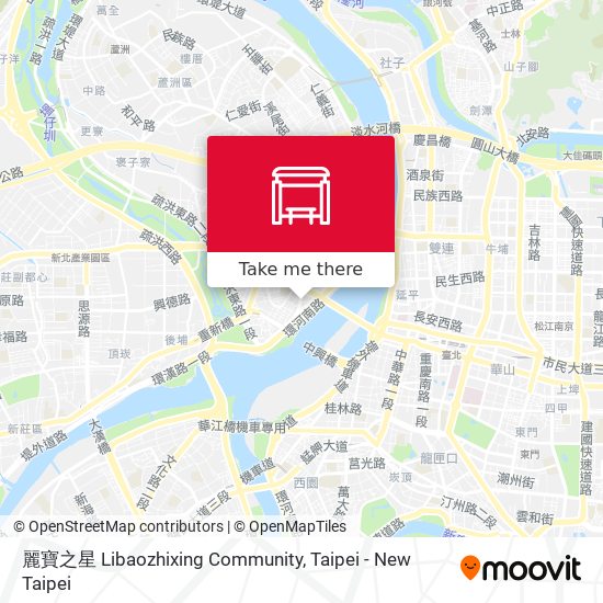 麗寶之星 Libaozhixing Community map