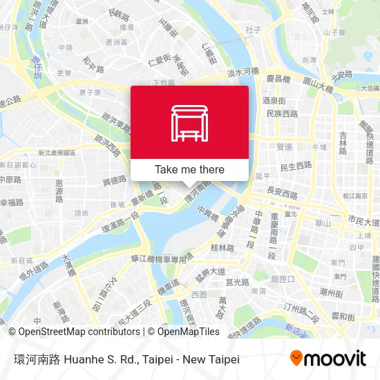環河南路 Huanhe S. Rd. map