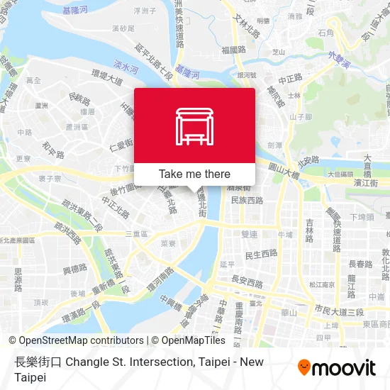 長樂街口 Changle St. Intersection map