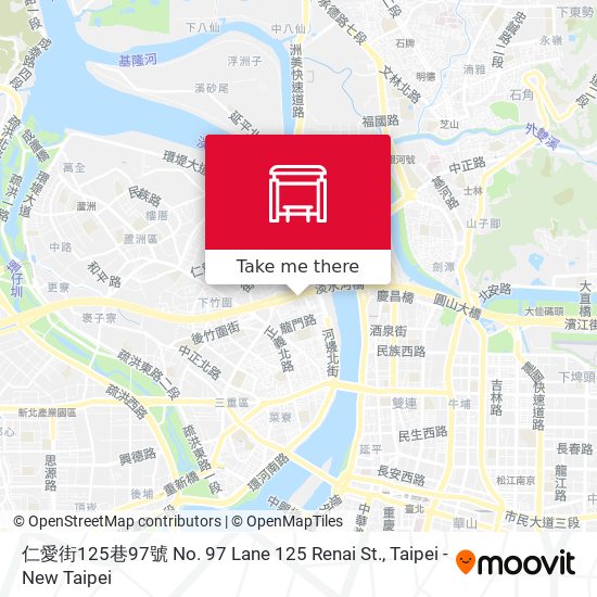 仁愛街125巷97號 No. 97 Lane 125 Renai St. map