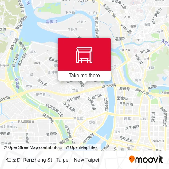 仁政街 Renzheng St. map