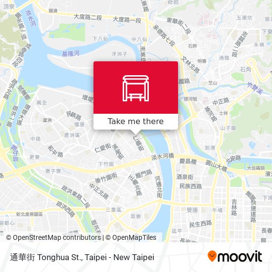通華街 Tonghua St. map