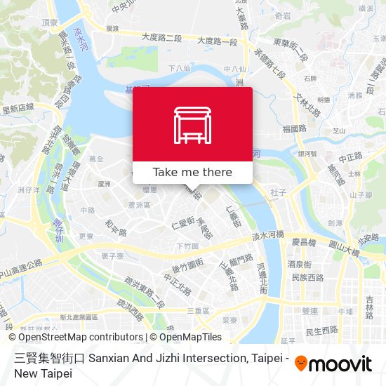 三賢集智街口 Sanxian And Jizhi Intersection地圖