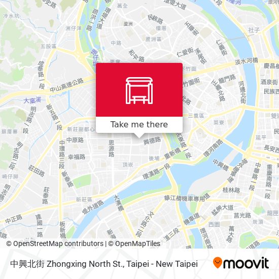 中興北街 Zhongxing North St. map