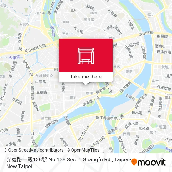 光復路一段138號 No.138 Sec. 1 Guangfu Rd. map