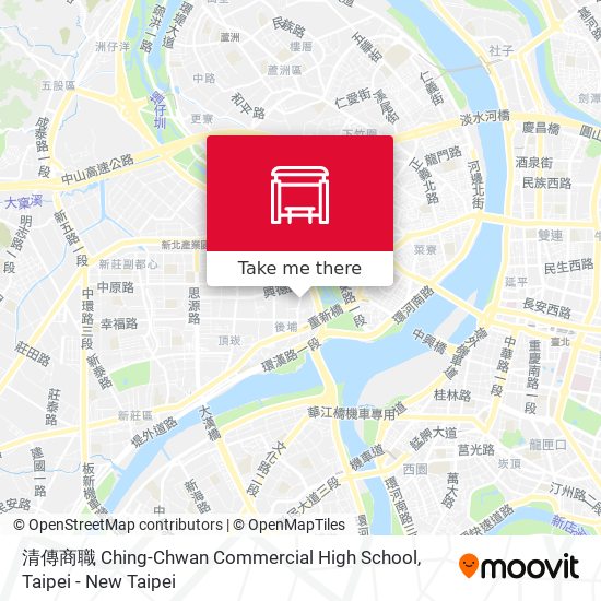 清傳商職 Ching-Chwan Commercial High School map
